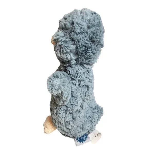 Mary Meyer Putty Duck Duckling Baby Plush Stuffed Animal Lovey 8 Inches Blue - Picture 4 of 6